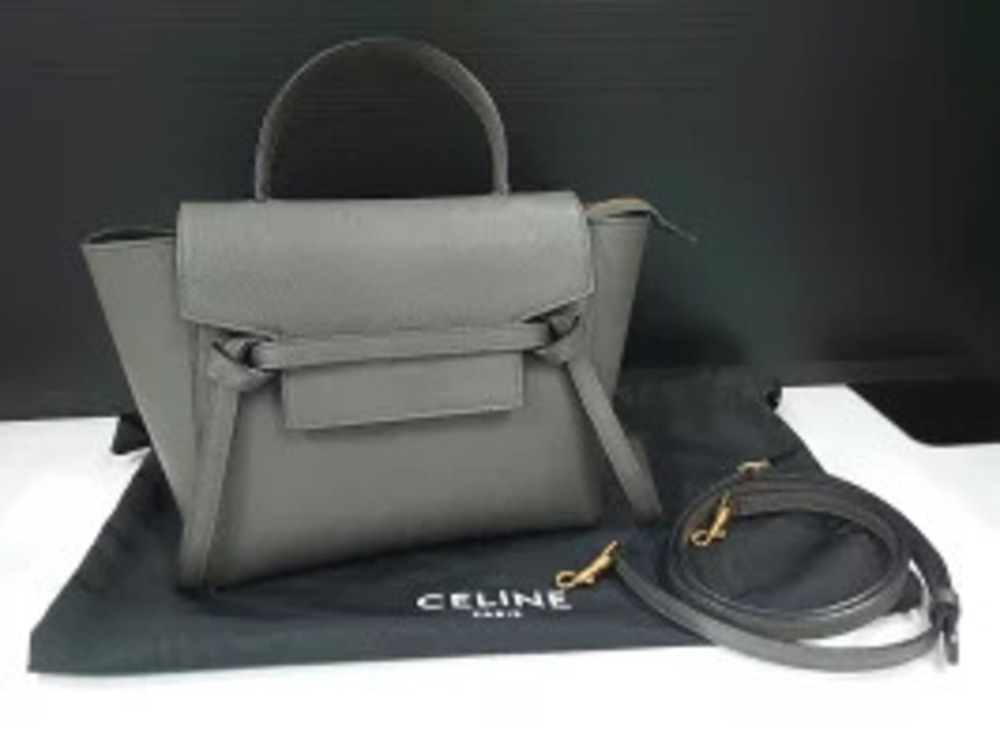Fendi Sunshine Shopper Green Bag